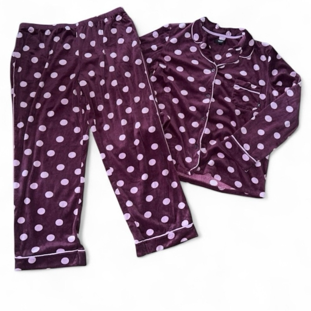 Vera Wang soft, plush WOMENS size L Jammie set. Cozy, lounge pajamas! - Picture 7 of 7
